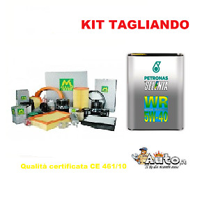 Kit filtri tagliando 5lt - filtri,