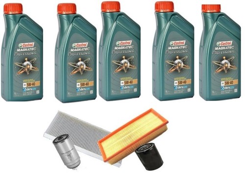 Kit tagliando olio 5w40 4 - 5, 5w40+4