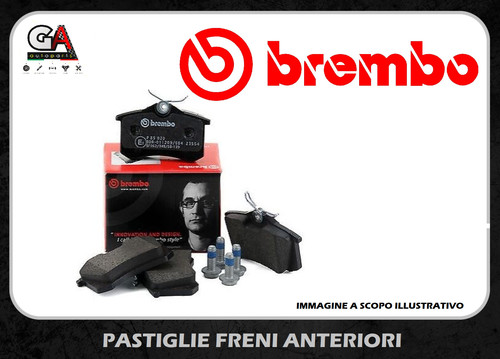 Kit pastiglie freni anteriori - kit,