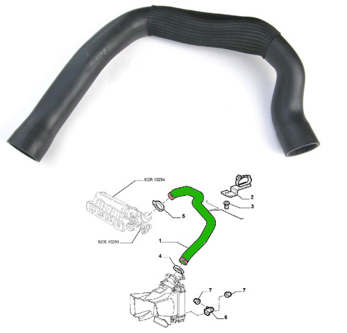 Tubo turbo manicotto - tubo,