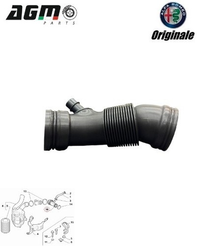 Manicotto aspirazione aria - manicotto,